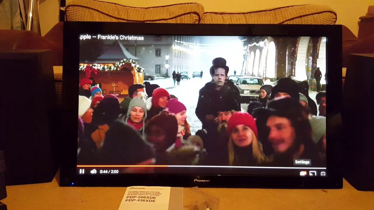 43" PIONEER plasma PDP 436PE + receiver PDP-R06XE HDM смотреть онлайн
