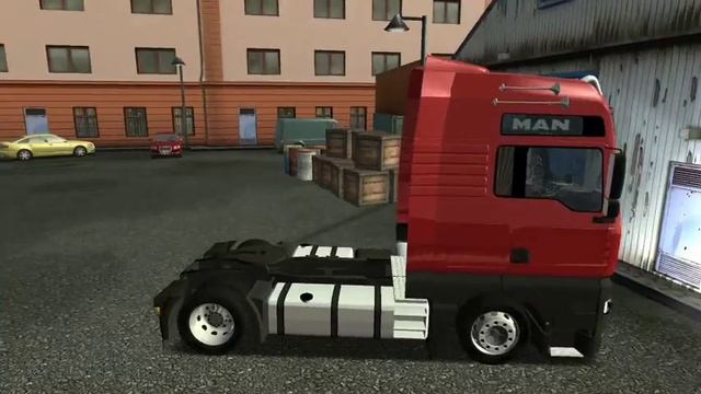 German Truck Simulator Mod GTS MAN TGA D20 Low Deck ( with Download Link ) смотреть онлайн