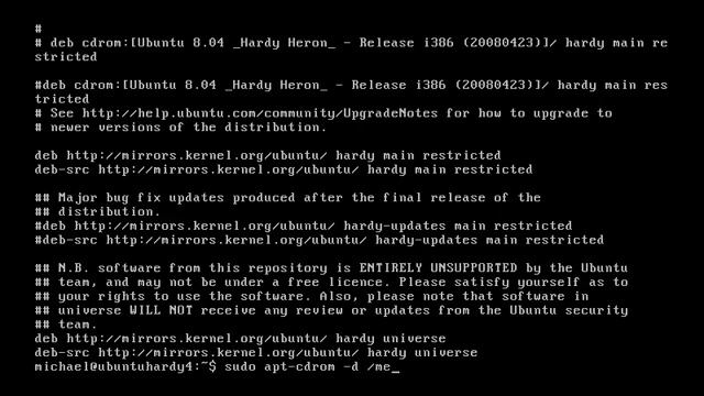05 04. More on the apt- Commands.mov смотреть онлайн