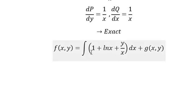 Calculus Help: Exact Differential Equation - (1+lnx+y/x)dx=(1-lnx)dy - Techniques смотреть онлайн
