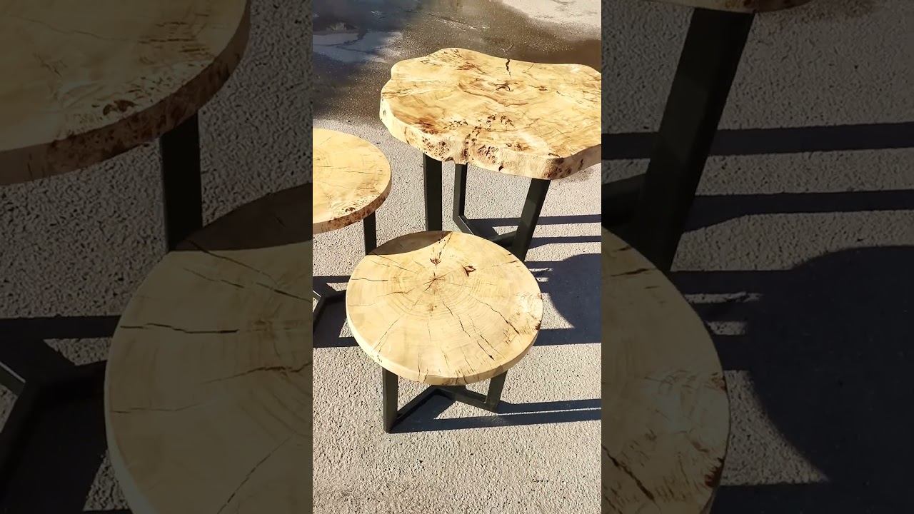 Журнальные столики из слэба смотреть онлайн