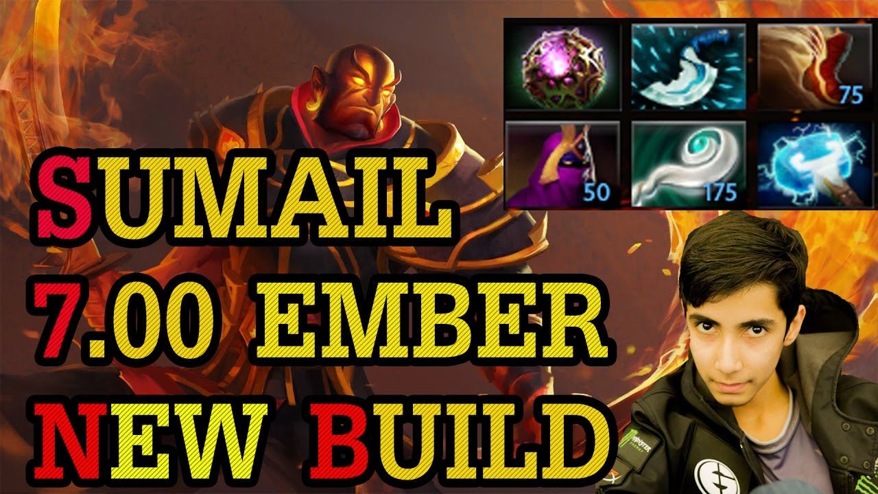Dota 2 7.00 | Sumail Ember Spirit Ranked New Build No Physical Damage?! смотреть онлайн