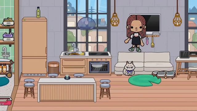 💫рум тур по общежитию 💫/тока бока/toca Boca.