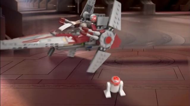 Lego Star Wars 75039 V Wing Starfighter Lego 3D Review смотреть онлайн