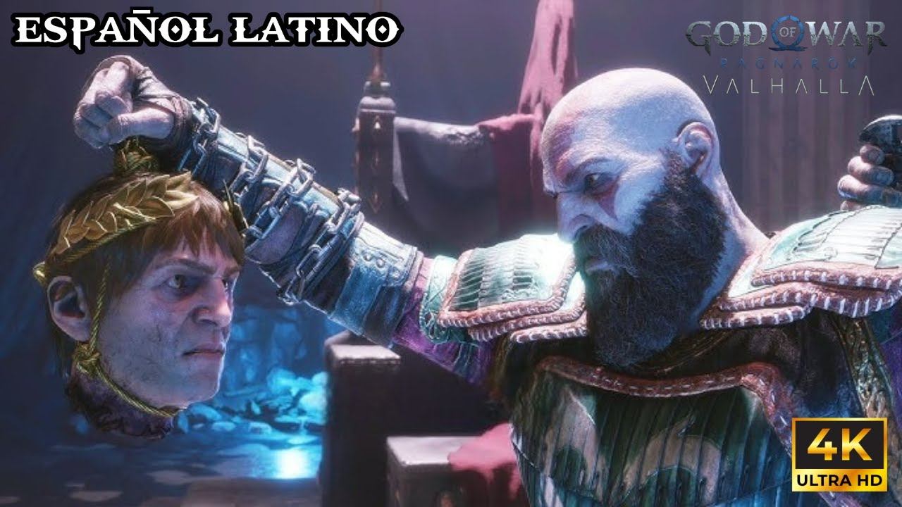 Kratos Se Encuentra Con La Cabeza Del Dios Griego HELIOS I Español Latino I God of War Valhalla 202 смотреть онлайн