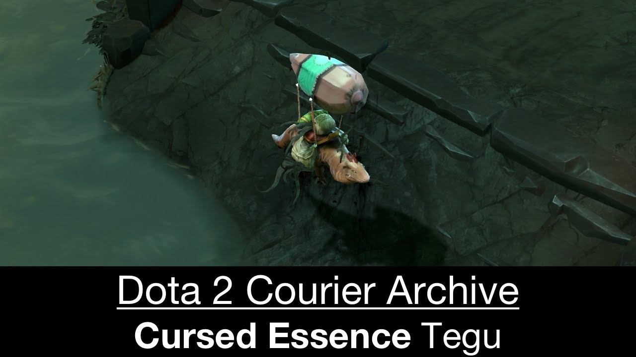 Dota 2 Courier: Unusual Tegu (Cursed Essence) смотреть онлайн