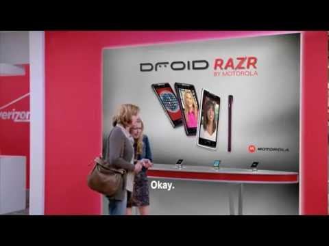 Crying Mother and Daughter Verizon Droid Razr Mother's Day 2012 :30 TV Spot смотреть онлайн