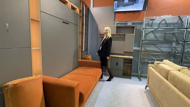 Обзор нашей мебели-трансформер новинок, которые мы презентовали на выставке Мебель-2024 смотреть онлайн