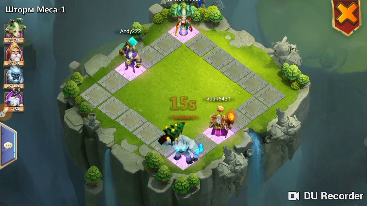 Castle Clash #6 эволюция на 140 lvl!! 🐶🐵☺️ смотреть онлайн
