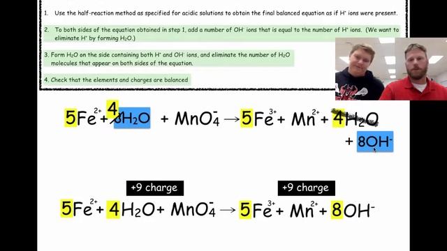 Balancing Redox Reaction in Basic Solution смотреть онлайн