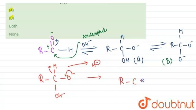 In Cannizzaro reaction, which of the following is a better hydride donor ? | 12 | ALIPHATIC AND... смотреть онлайн