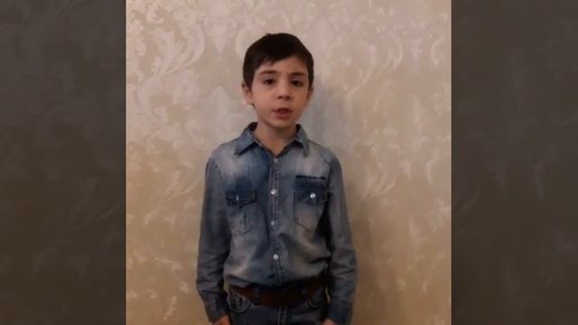 Добаев Аттур стих. А.Л.Барто "Слон" смотреть онлайн