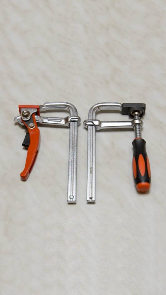 F-образные кованые винтовые и с механическим рычажным зажимом струбцины RFC и HFC Woodwork смотреть онлайн