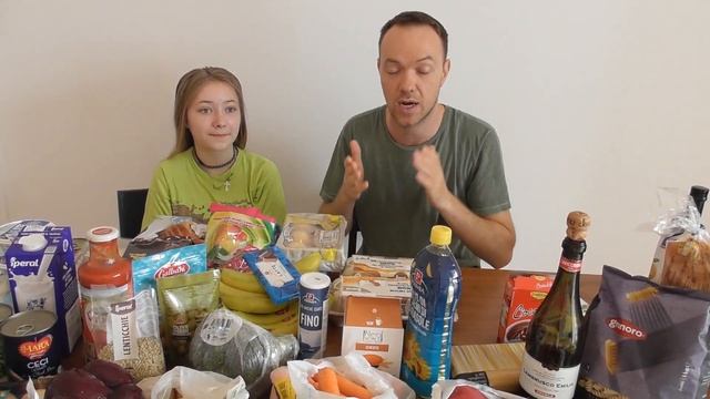 Цены на продукты в Италии. 🇮🇹 Семья из Украины 🇺🇦 Что можно купить на 60 евро смотреть онлайн