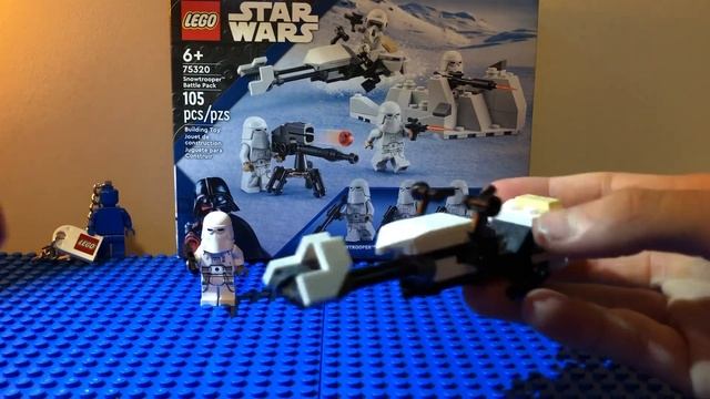 Speed Review of the Lego Star Wars Snowtrooper Battle Pack!!! 75320 смотреть онлайн