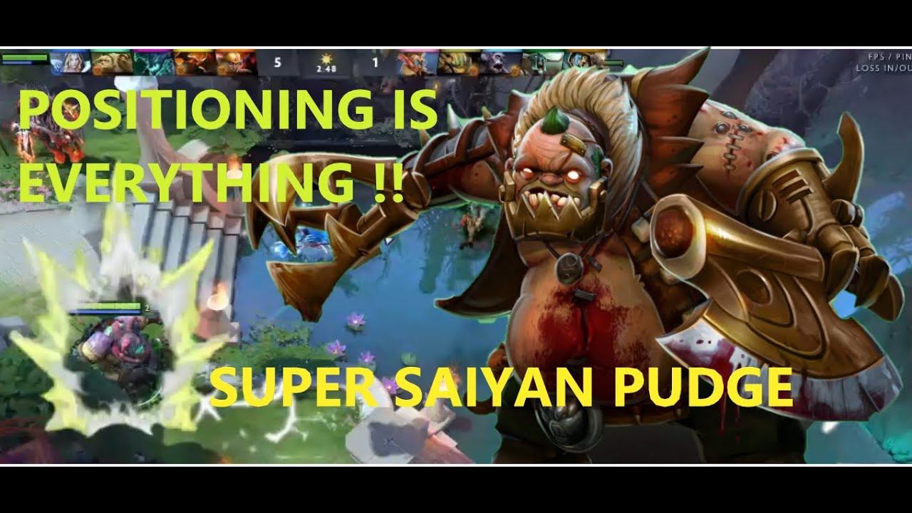 POSITION IS EVERYTHING !! SUPER SAIYAN PUDGE #DOTA 2 #INDONESIA смотреть онлайн