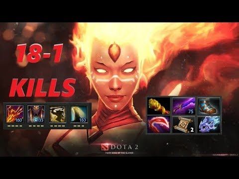 Lina 18K - 1D - Ability Draft - DOTA 2 смотреть онлайн
