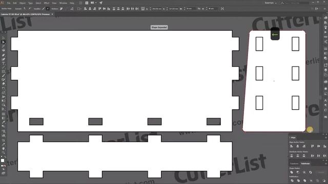 Laser Cut Design, Engraving Vector File, Illustrator Layout, Drawing, Hotkey, tutorial for beginner смотреть онлайн