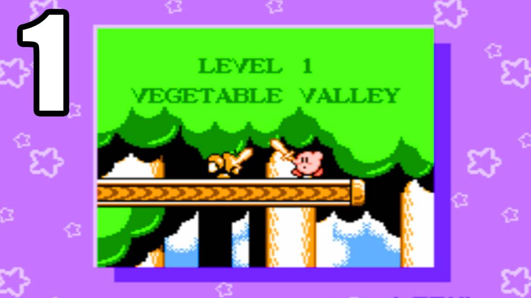 [#1 Kirby’s Adventure] ОВОЩНАЯ ДОЛИНА (NES)