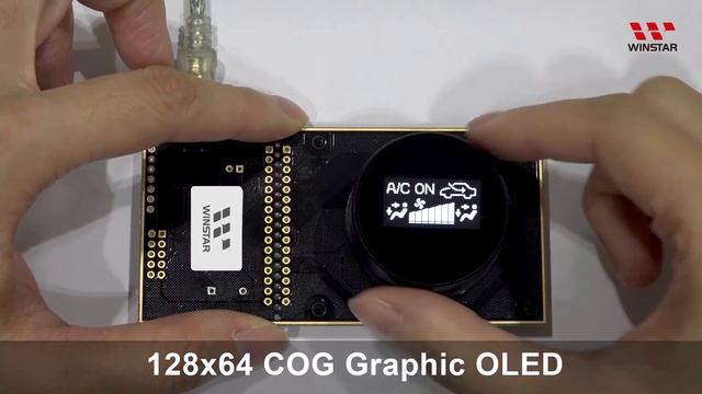 Ø 0.96" 128×64 OLED Knob смотреть онлайн