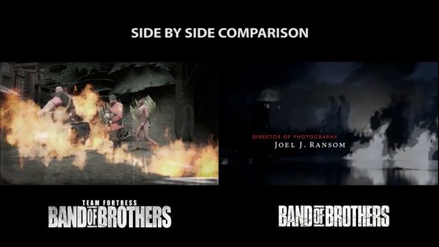 Team Fortress: Band of Brothers (Comparison Video) смотреть онлайн