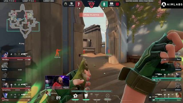 SEN vs TH — VALORANT Masters Madrid — Suiza Ronda 1 — Mapa 3 смотреть онлайн