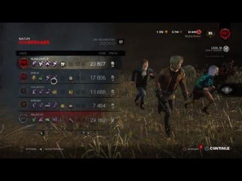 Dead by Daylight Leon S Kennedy And Cool Jake Vs Huntress смотреть онлайн