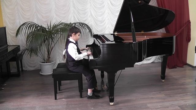 Хайруллина Арина, Молодцов Арсений. К.Джойс "Песенка без слов" смотреть онлайн