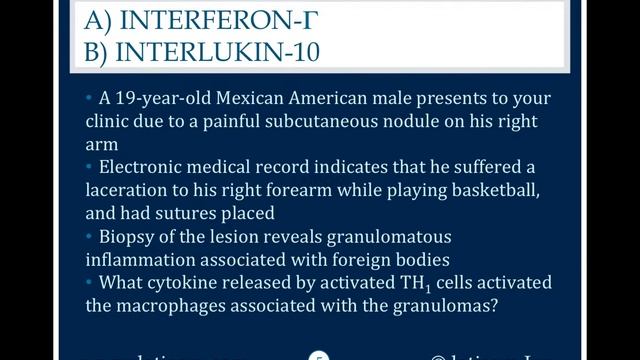 1907: Interferon-G or Interlukin-10 смотреть онлайн