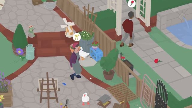 ПРИКЛЮЧЕНИЯ 2 ГУСЕЙ (ЧАСТЬ 3)ИГРАЕМ ВДВОЕМ - UNTITLED GOOSE GAME TWO PLAYERSPART 3 смотреть онлайн