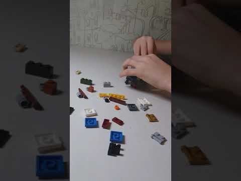 Сборка мини lego мусоровоза с мусорным баком смотреть онлайн