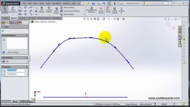 (Part-9) SolidWorks 2014 Tutorial Using Spline, Types And Dimensioning | Full Series смотреть онлайн