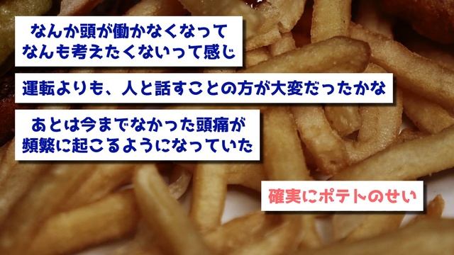 【2ch面白いスレ】マックポテトLだけを毎日4個、3ヶ月間食べ続けた結果www【ゆっくり解説】