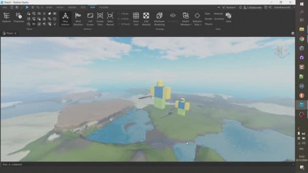 Roblox Studio 2025. Сохранение карты, публикация и получение ссылки .