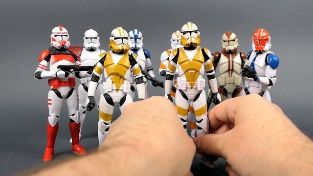 Ep225 Aliexpress Black Series Phase II Clone Troopers BOOTLEGS REVIEW смотреть онлайн