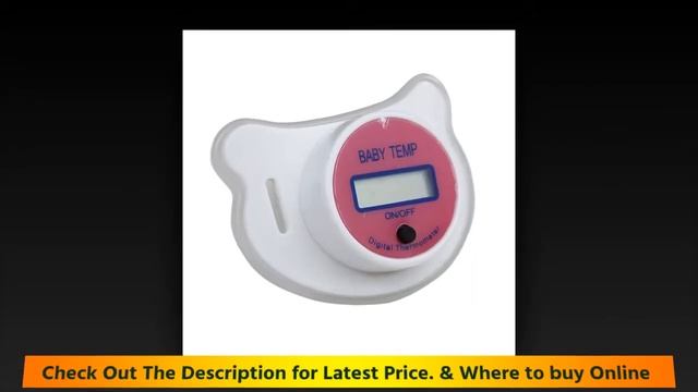 Baby Nipple Thermometer | LCD Health Safety Care Thermometer For Children смотреть онлайн