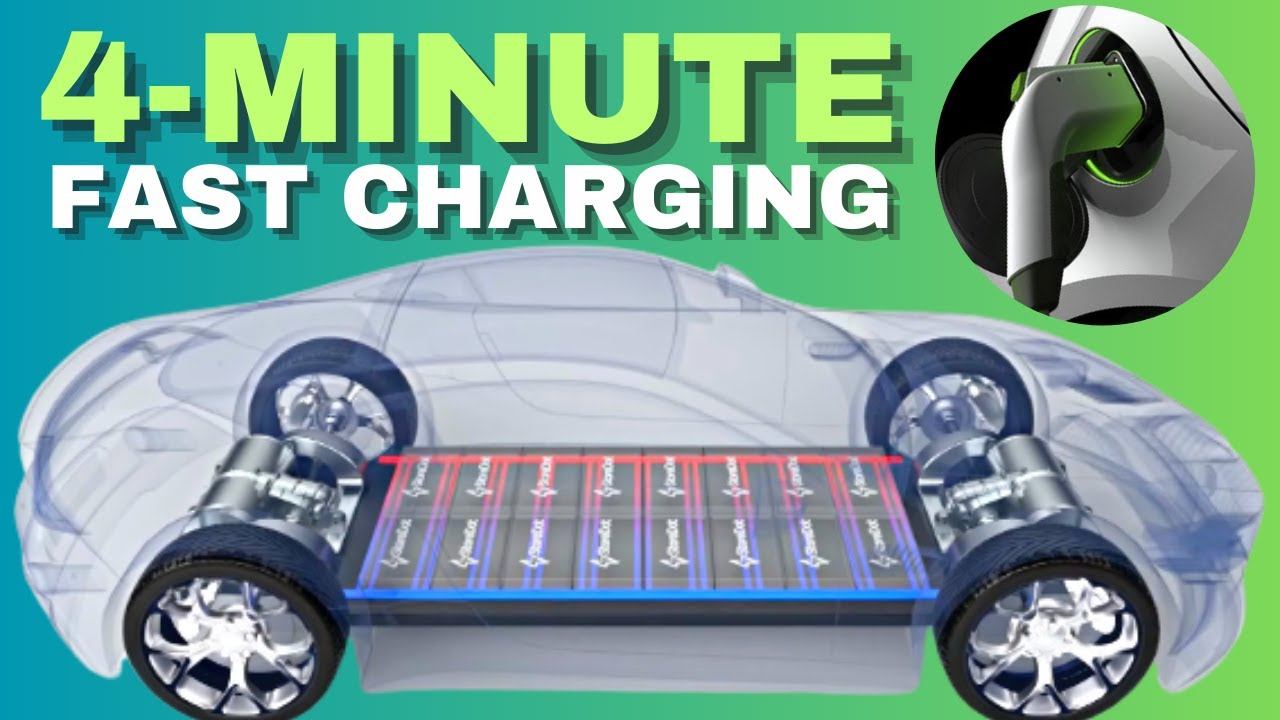 Revolutionary 4-Minute Fast Charging to Transform Electric Vehicle Experience смотреть онлайн