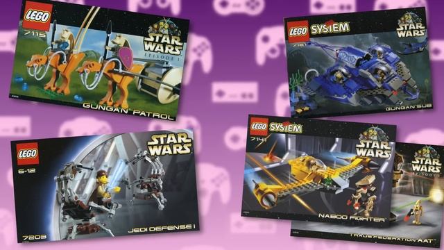 Comparing Every Version of Lego Star Wars: Part 1 - The Phantom Menace смотреть онлайн