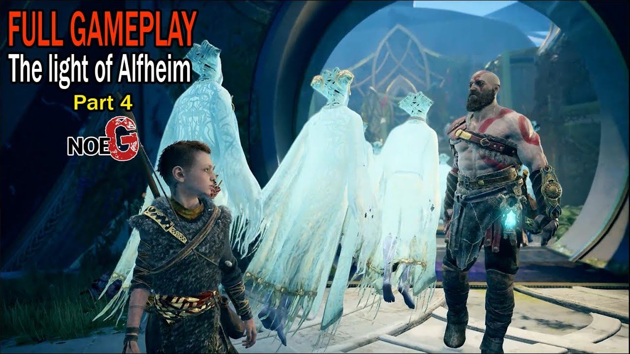 God of War PC - Ch. 4 Part 4 The Light of Alfheim смотреть онлайн