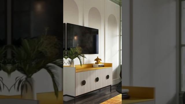 Как оформить зону за ТВ #идеиремонта #бюджетныепокупки #бюджетныйремонт #ремонт #современнаямебель смотреть онлайн