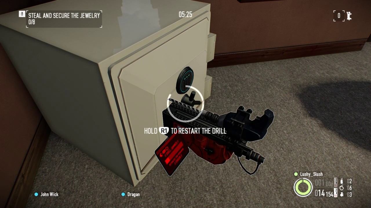 PAYDAY 2: JEWELRY STORE PHSYCO KNIFE ONLY solo stealth смотреть онлайн