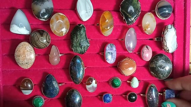 Каменная лавка( кольца и наборы в мельхиоре, распродажа 800 руб, кулоны 2 часть)