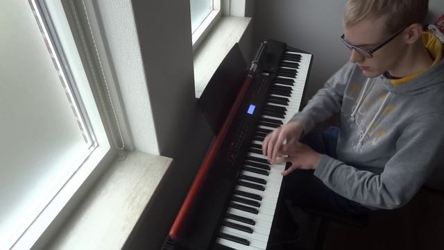 The Jedi Steps - piano cover - ending music from Star Wars: The Force Awakens смотреть онлайн