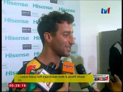 Hisense Red Bull Racing_Ricciardo F1 GP Malaysia_ TV1_30092016 1200am смотреть онлайн