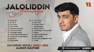 Jaloliddin Ahmadaliyev - Sog'indim nomli jonli ijro albom dasturi