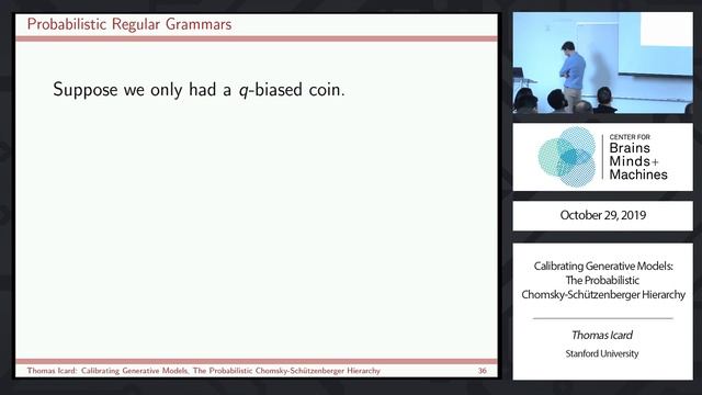 Calibrating Generative Models: The Probabilistic Chomsky-Schützenberger Hierarchy смотреть онлайн