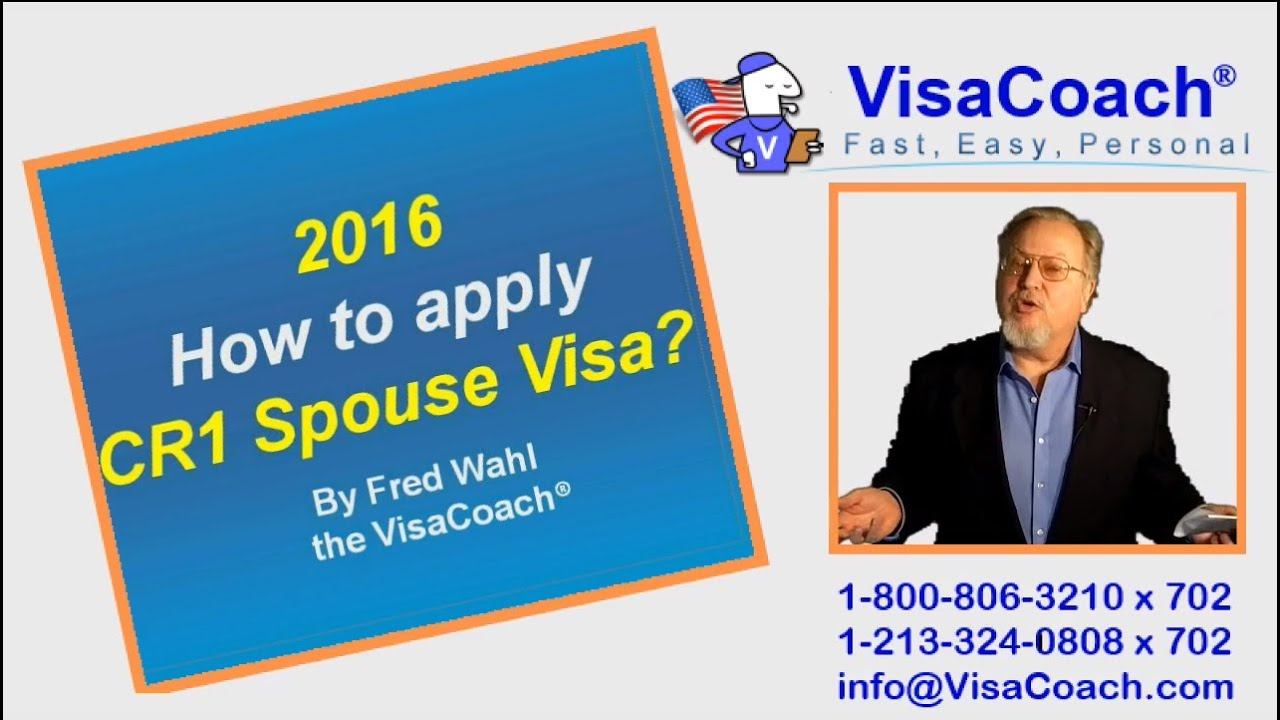 2016 How to apply for Spouse Visa CR1 Faq 04 смотреть онлайн