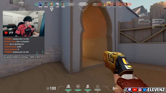 🔴 LIVE - ElevenZ Valorant EARTHQUAKES | !blitz смотреть онлайн