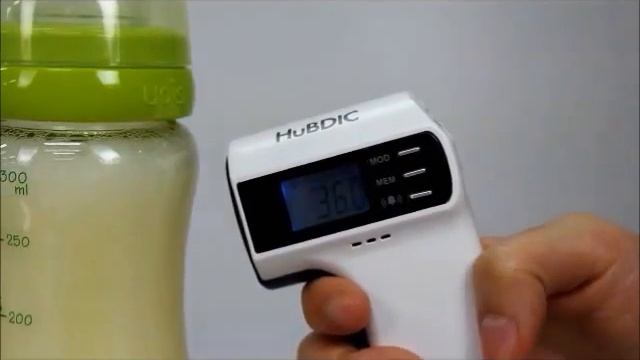 Non contact thermometer, HuBDIC Thermofinder FS 300 wmv SD, 480p смотреть онлайн