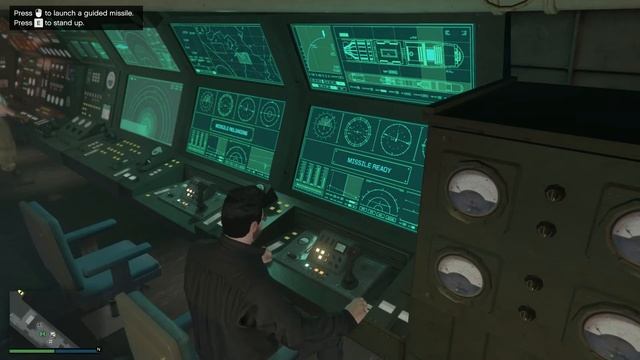 GTA 5 Online Submarine Guided Missile vs Lazer смотреть онлайн